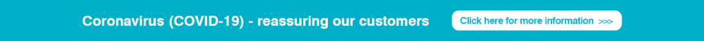 COVID-19 Pop Up Blue Banner
