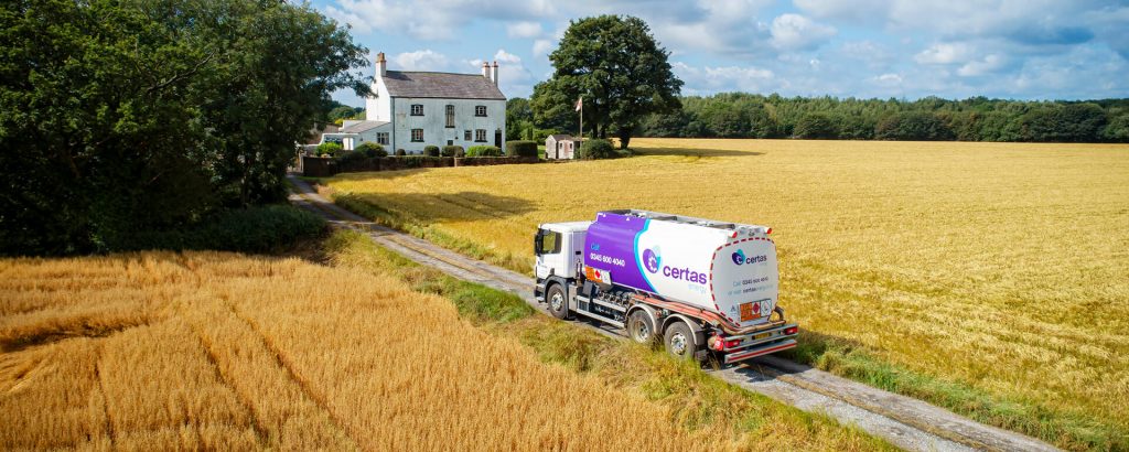 Golden Field Delivery Truck