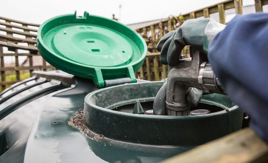 Stealing Tank Heating Oil