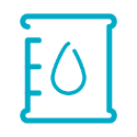 Fuel Levels Blue Icon