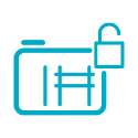 Tank Security Lock Icon